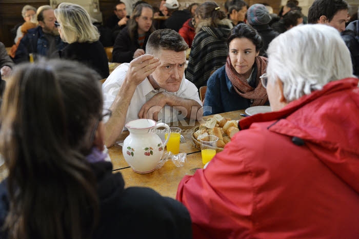 1ère journée mondiale des pauvres, paroisse St Jean Baptiste de Belleville à Paris