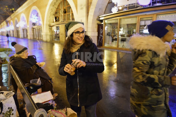 Maraude de Noël du Secours Populaire Français