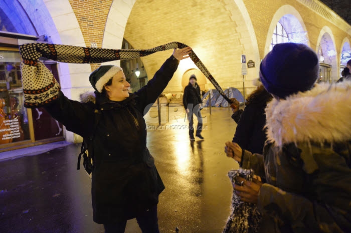 Maraude de Noël du Secours Populaire Français