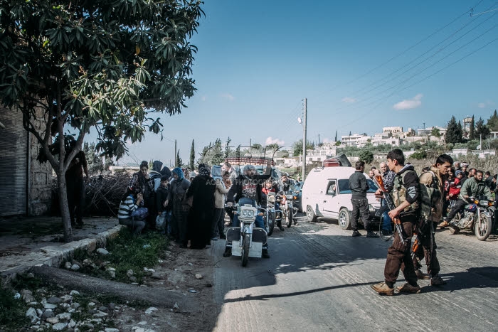 Les derniers jours d'Afrin, Syrie.