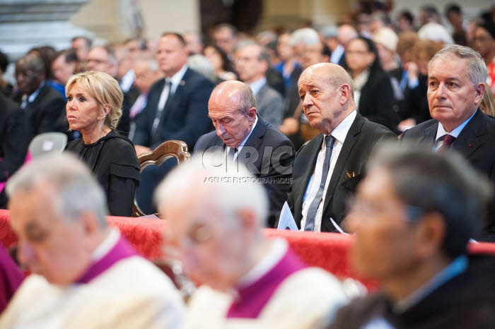 Le président Emmanuel MACRON à la Basilique Saint Jean de Latran à Rome