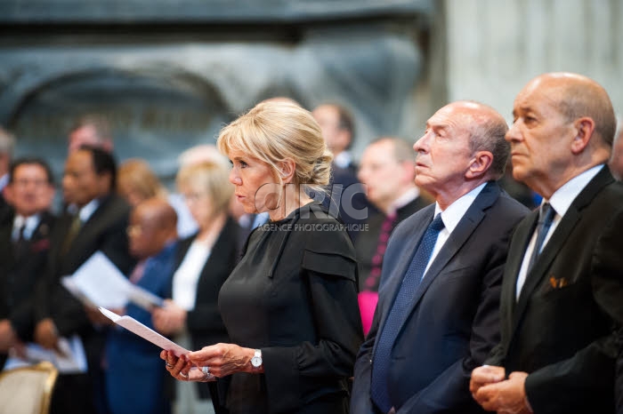 Le président Emmanuel MACRON à la Basilique Saint Jean de Latran à Rome