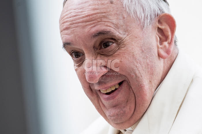Portrait du pape François.