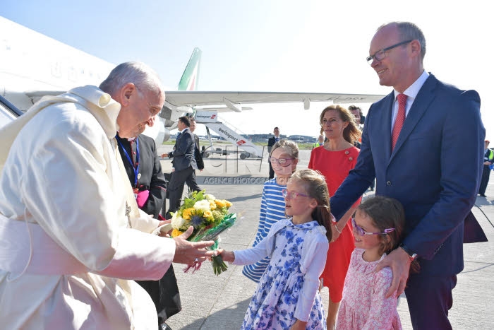 Voyage apostolique du pape François en Irlande