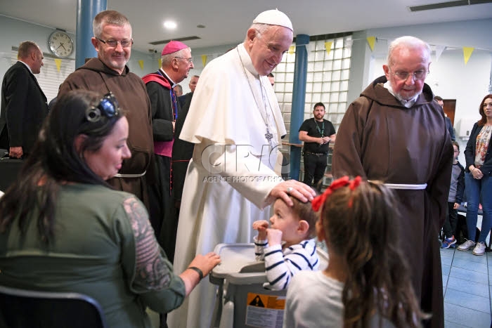 Voyage apostolique du pape François en Irlande.