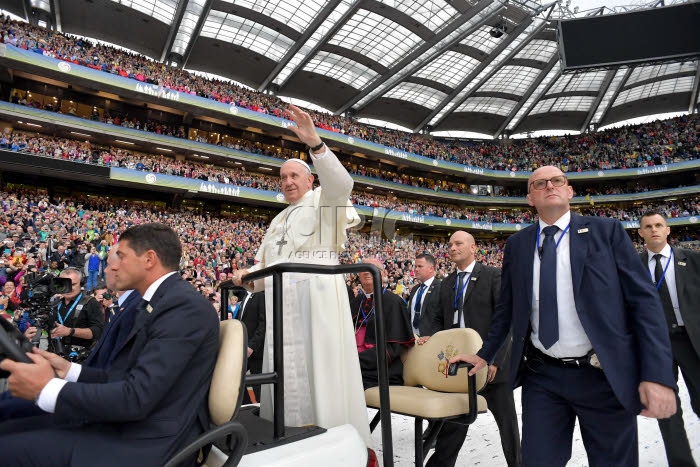 Voyage apostolique du pape François en Irlande