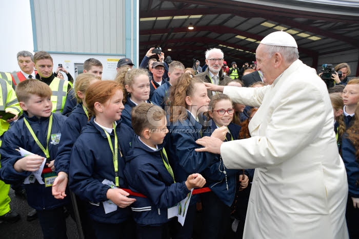 Voyage apostolique du pape François en Irlande
