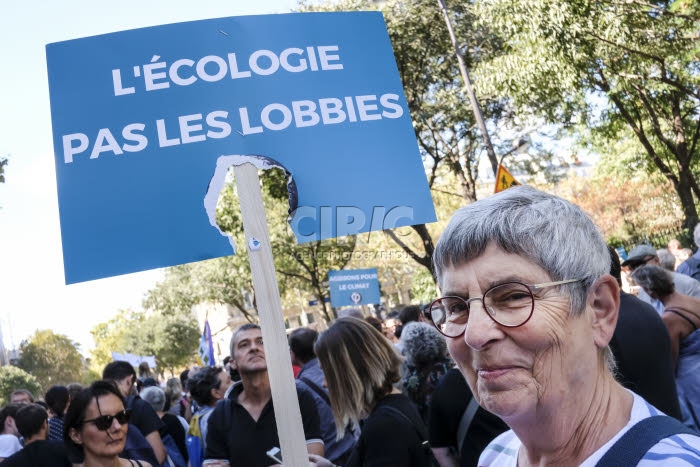 Marche pour le climat à Paris.