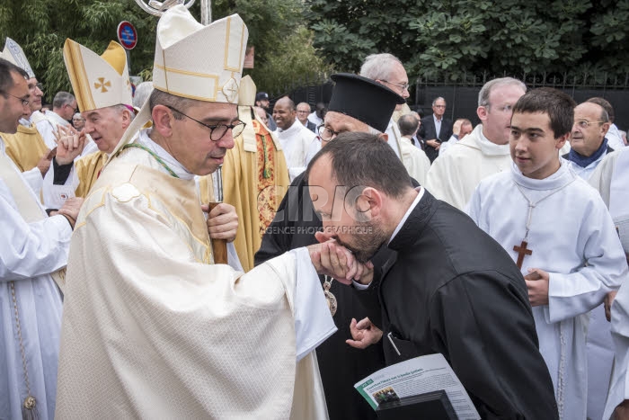 Mgr Matthieu ROUGE, nouvel évêque de Nanterre.