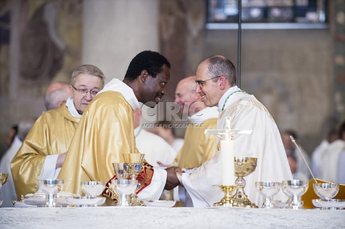 Mgr Matthieu ROUGE, nouvel évêque de Nanterre.