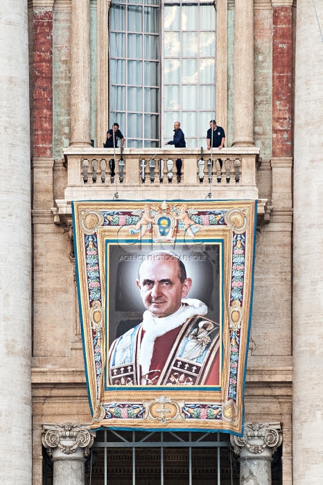 Canonisation de Paul VI au Vatican.