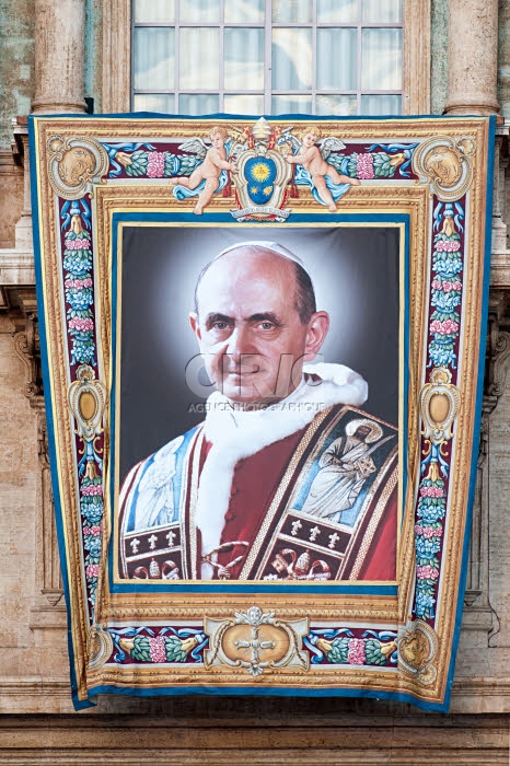 Canonisation de Paul VI au Vatican.