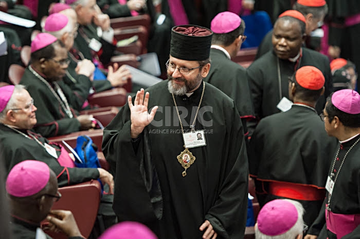 Synode des évêques au Vatican. Sviatoslav SHEVCHUK, primat de l'Église grecque-catholique ukrainienne