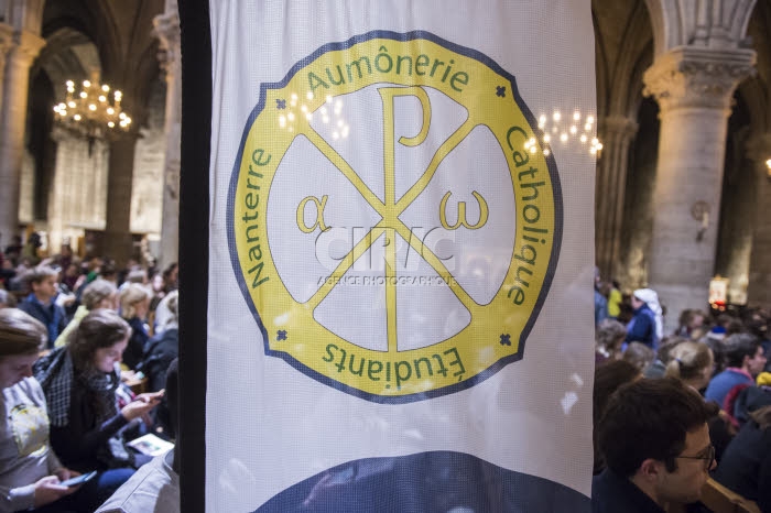2018, messe de rentrée des étudiants d'Ile-de-France.