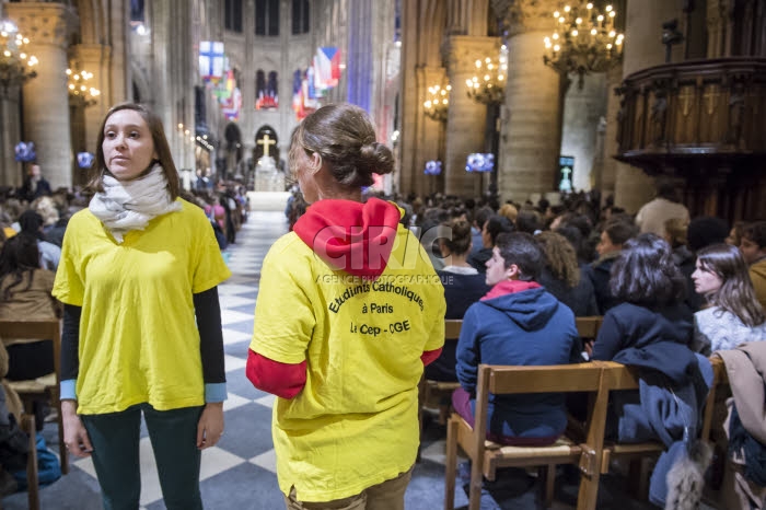 2018, messe de rentrée des étudiants d'Ile-de-France.