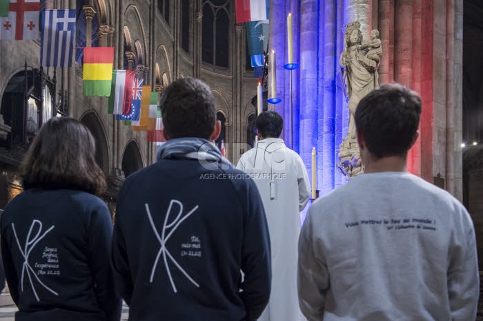 2018, messe de rentrée des étudiants d'Ile-de-France.