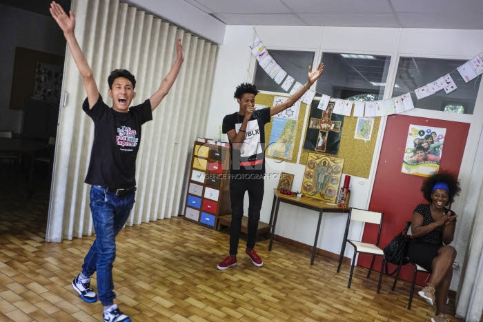 Jeunes migrants, dispositif d'insertion sociale et professionnelle en Ile-de-France.