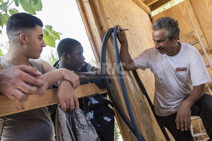 Jeunes migrants, dispositif d'insertion sociale et professionnelle en Ile-de-France.