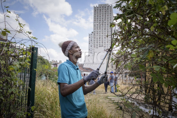 Jeunes migrants, dispositif d'insertion sociale et professionnelle en Ile-de-France.