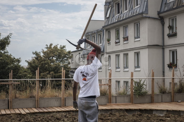 Jeunes migrants, dispositif d'insertion sociale et professionnelle en Ile-de-France.