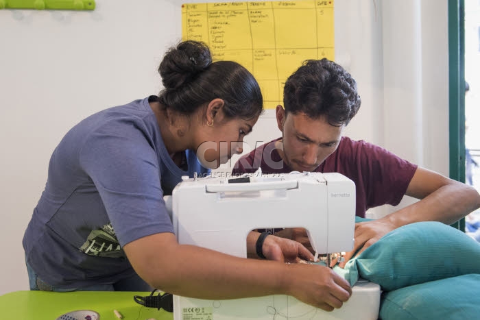 Jeunes migrants, dispositif d'insertion sociale et professionnelle en Ile-de-France.