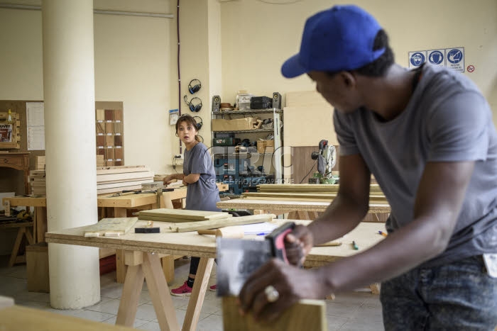 Jeunes migrants, dispositif d'insertion sociale et professionnelle en Ile-de-France.