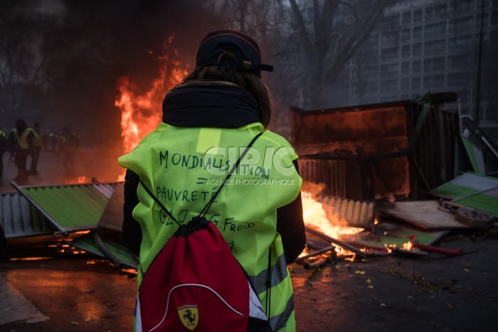 manifestaion des gilets jaunes a paris le 1er decembre 2018 13