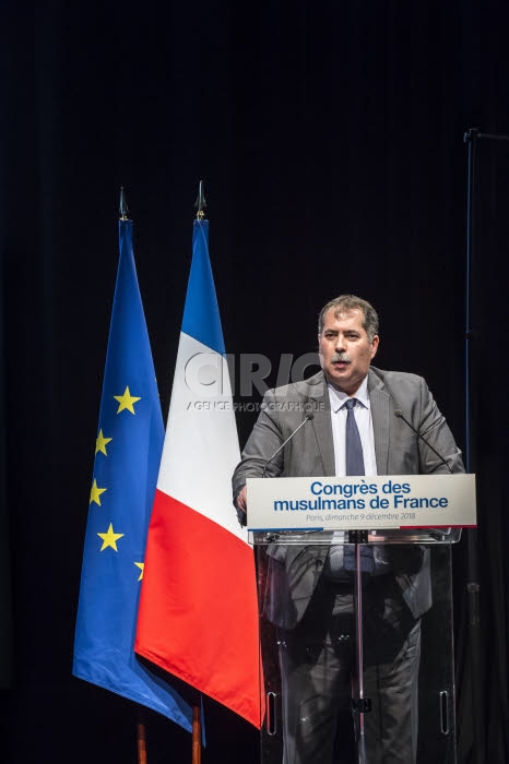 Congrès des musulmans de France à Paris.