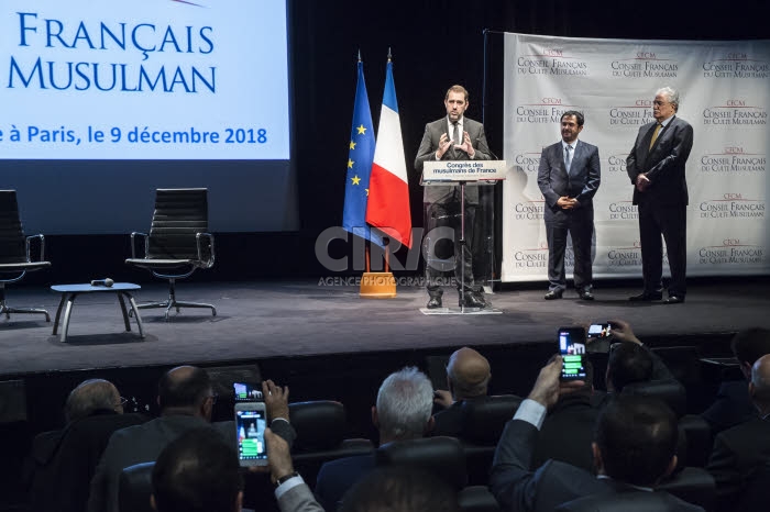 Congrès des musulmans de France à Paris.