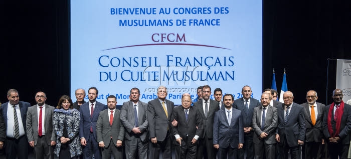 Congrès des musulmans de France à Paris.