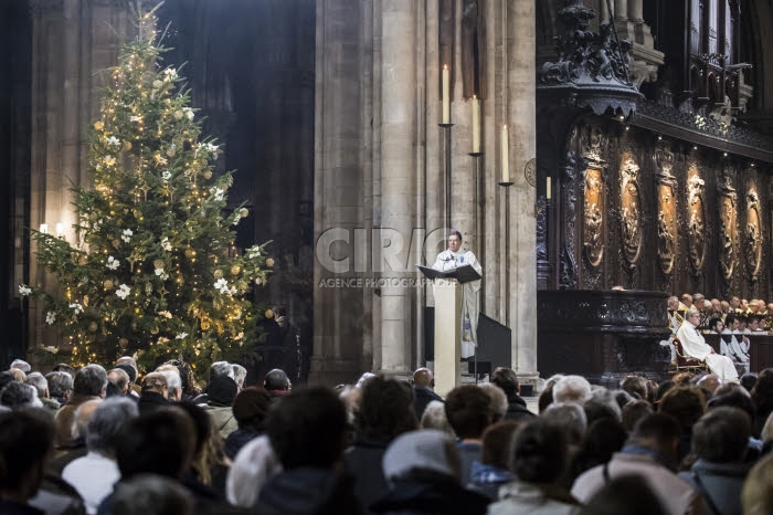 Messe de l'Immaculée Conception, Mgr Michel AUPETIT, archevêque de Paris.