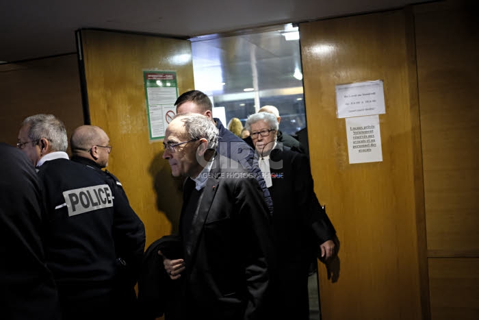 Procès du Cardinal Philippe BARBARIN au tribunal correctionnel de Lyon.