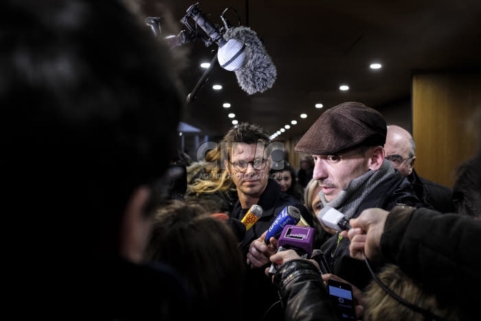 Procès du Card. BARBARIN, Pierre-Emmanuel GERMAIN -THILL, porte parole de l'association "la parole libérée".