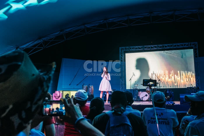 JMJ 2019 au Panama. Spectacle "Bernadette".