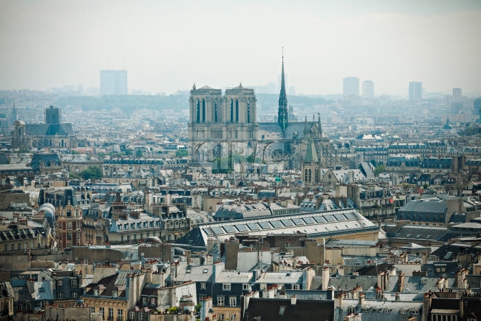 Vue de Paris.