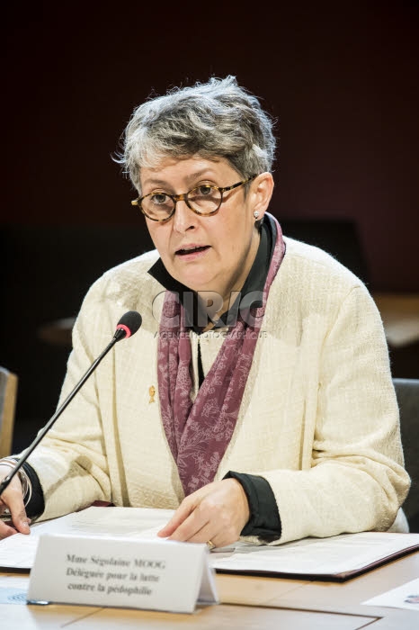 Ségolaine MOOG, déléguée pour la lutte contre la pédophilie.