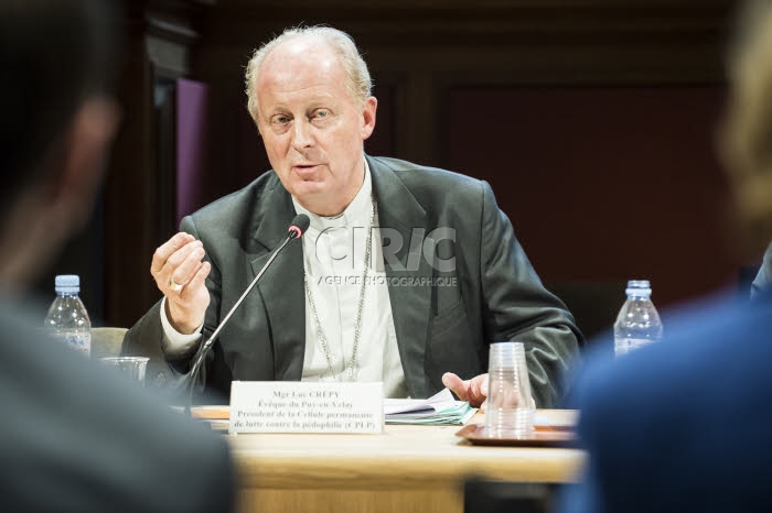 Mgr Luc CREPY, évêque du Puy-en-Velay, pdt de la CPLP.