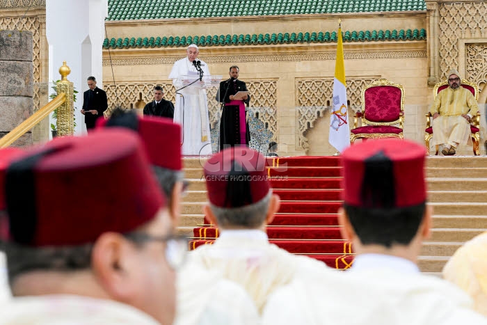 Visite du pape François au Maroc.