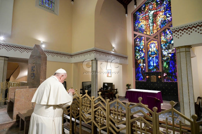 Visite du pape François au Maroc.