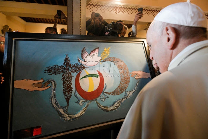 Visite du pape François au Maroc.