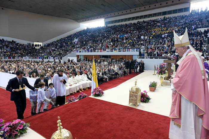 Visite du pape François au Maroc.