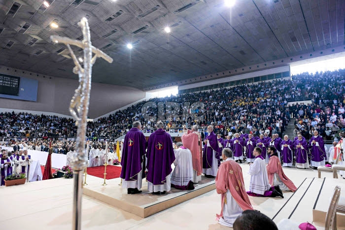 Visite du pape François au Maroc.