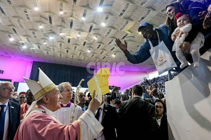 Visite du pape François au Maroc.