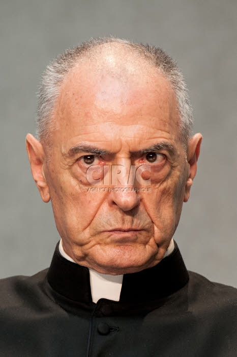 Portrait de Mgr Pio Vito PINTO, doyen de la Rote romaine.