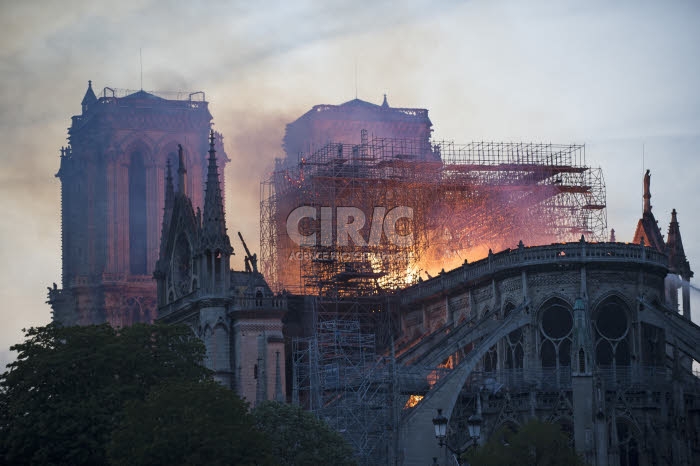 Incendie de la cathédrale Notre Dame de Paris