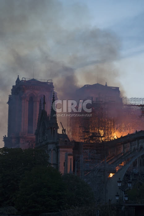 Incendie de la cathédrale Notre Dame de Paris
