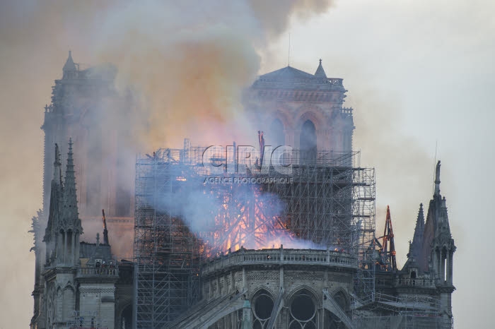 Incendie de la cathédrale Notre Dame de Paris