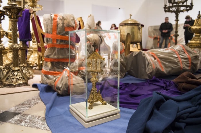 Objets sauvés lors de l’incendie de la cathédrale Notre-Dame de Paris