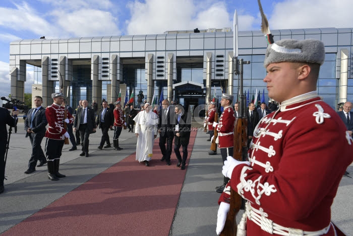 Voyage apostolique du pape François en Bulgarie.