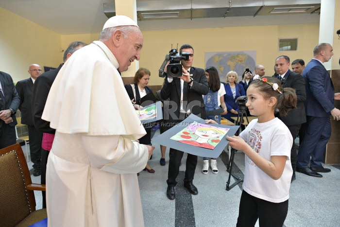 Voyage apostolique du pape François en Bulgarie.